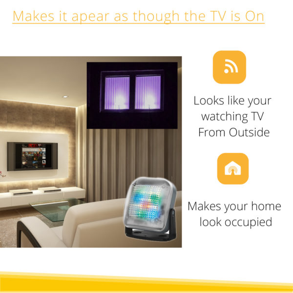 TV Simulator An Anti-Burglar and Theft Deterrent with an LED Light Timer & Sensor - Image 3