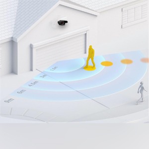 motion sensor home security garden alert