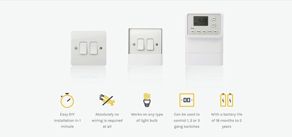 light switch timer quick programming and installation guide