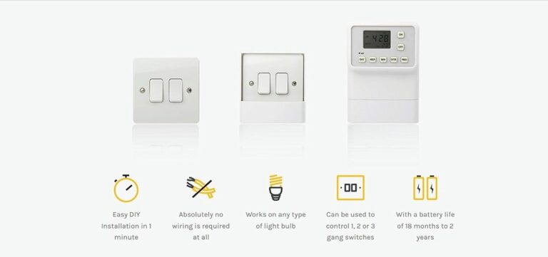 light switch timer quick programming and installation guide